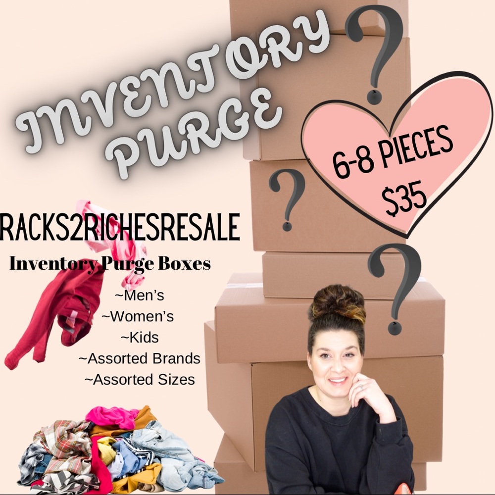 Racks2RichesResale Inventory Purge Women’s Box